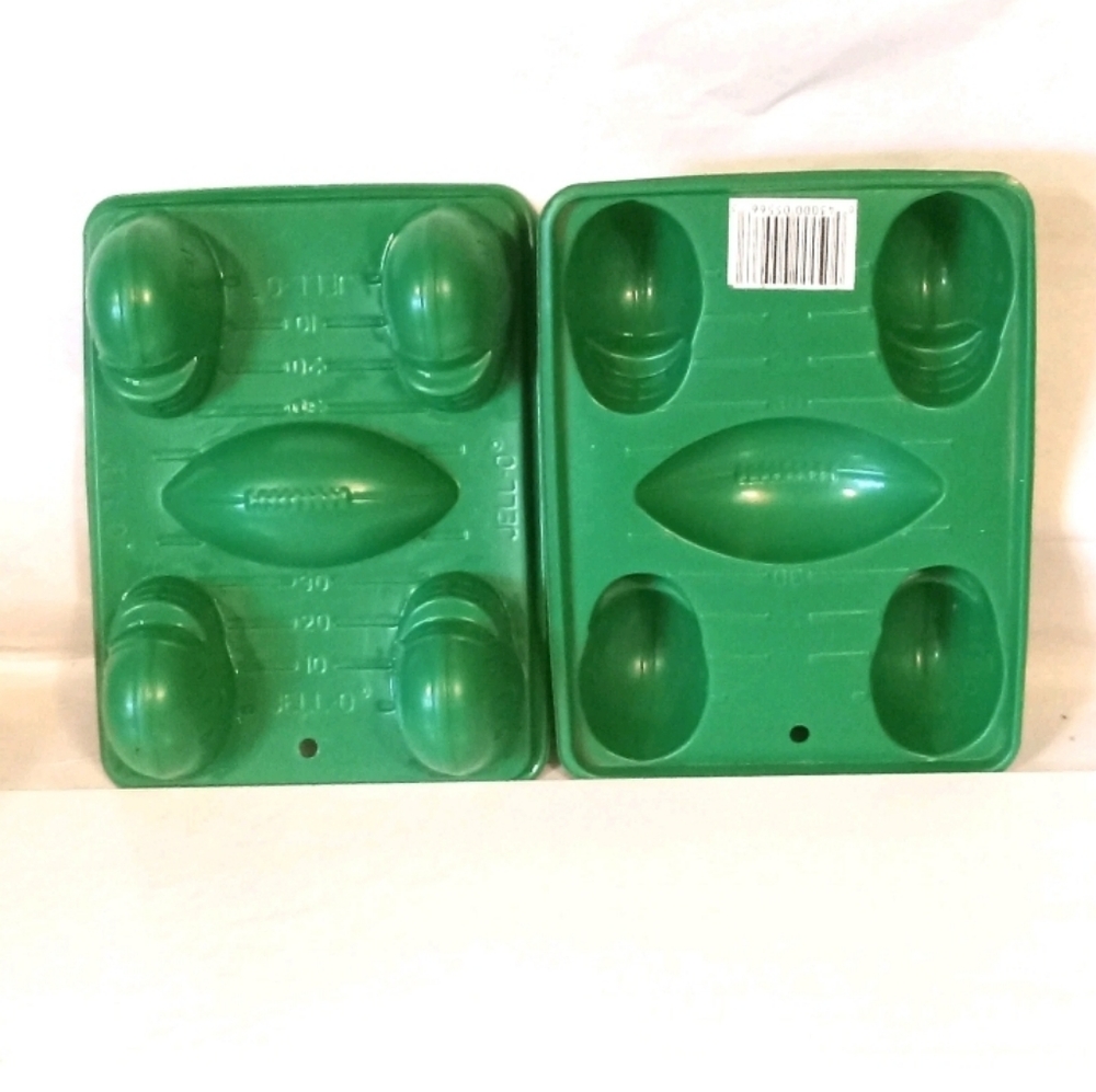 2 Jello Jigglers Football Helmets Molds superbowl party Game Day Jello Shots NFL